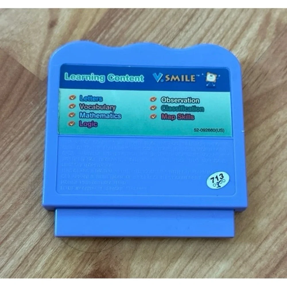 VTech V.Smile Disney Pixar Cars: Rev It Up In Radiator Springs game cartridge.‎